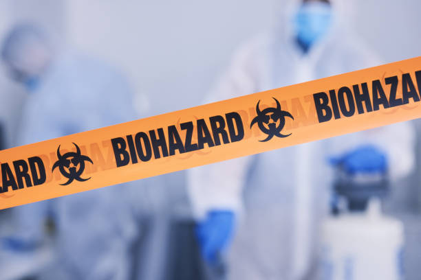 Professional Infectious Disease Decontamination technician working in Acton, CA